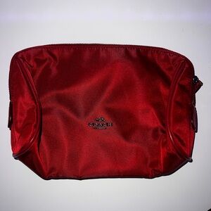 Coach makeup pouch